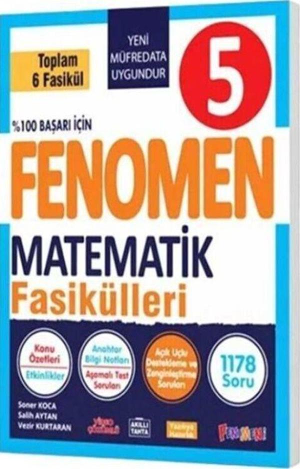 Fenomen Okul Yayınları 5. Sınıf Matematik Fasikül Seti - Fenomen Yayıncılık - Image 1