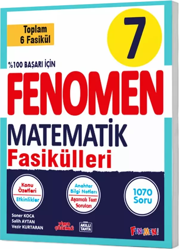 Fenomen Okul Yayınları 7. Sınıf Matematik Fasikül Seti - Fenomen Yayıncılık - Image 1