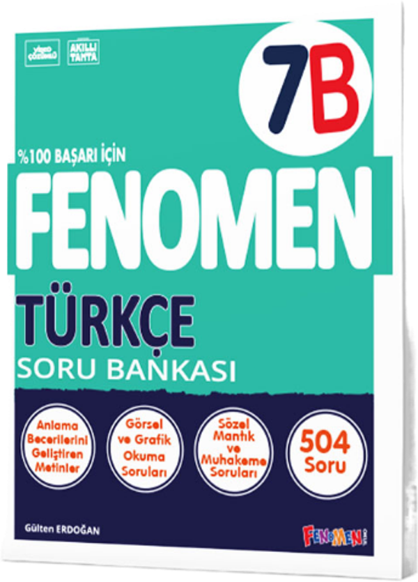 Fenomen Okul Yayınları 7. Sınıf Türkçe B Fenomen Soru Bankası - Fenomen Yayıncılık - Image 1