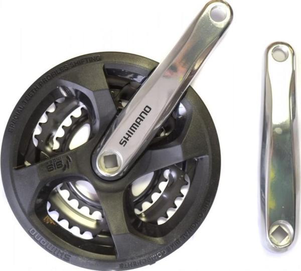 Shımano Fc-m131 6-7-8 Vites 42t 3 Lü Çark Dişli Aynakol 170 mm Shimano Aynakol Gümüş 42/34/24 - Image 1