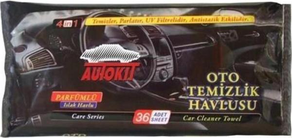 Autokit Torpido Temizleme Koruyucu Mendil 36 Adet - Image 1