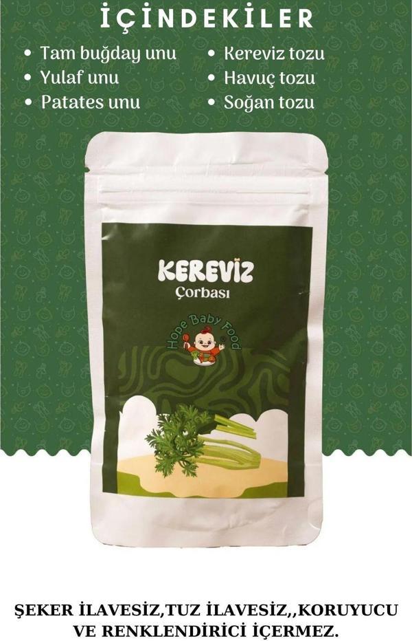 Hope Baby Food Kereviz Çorbası 8 Ay Bebek Ek Gıdası - 100 Gram - Image 1