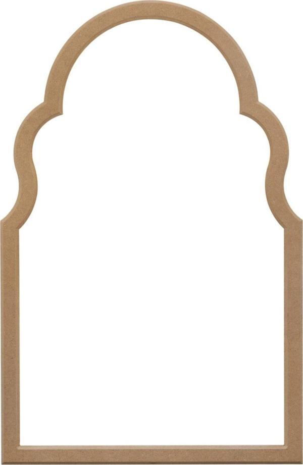Rafhomestore Dekoratif C14 65X100 Cm Duvar Çerçeve Ham Mdf - Image 1