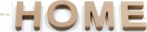 Rafhomestore Home Yazısı ( 10 Cm Yükseklik 18 Mm Kalnlık Ham Mdf ) Komple Takım - Image 1