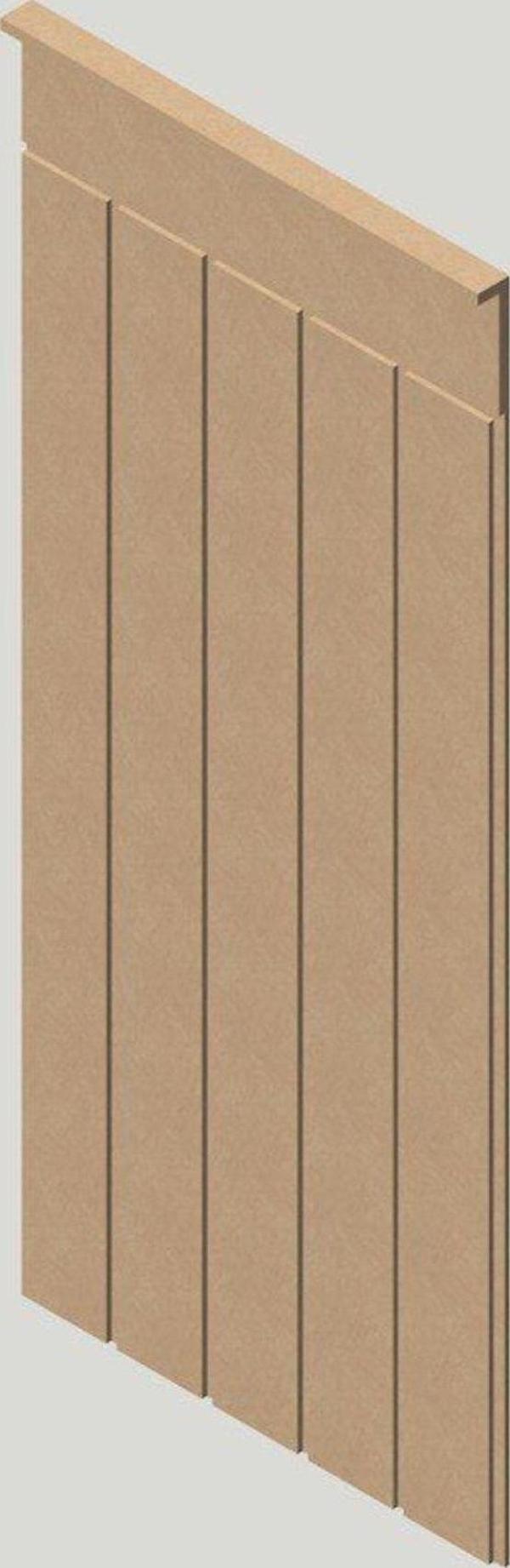 Rafhomestore Duvar Paneli 54 Cm Genişlik X 105 Cm Ham Mdf Duvar Paneli ( 10 Mm Kalınlık ) - Image 1