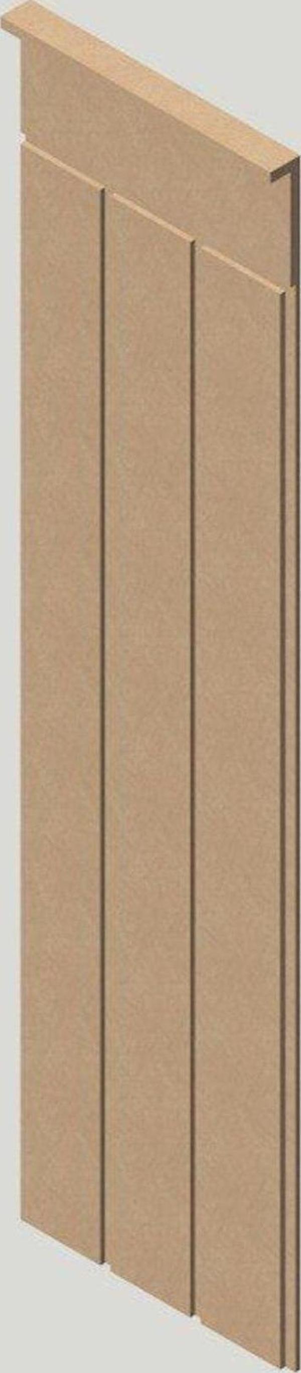 Rafhomestore Duvar Paneli 36Cm Genişlik X 105 Cm Ham Mdf Duvar Paneli ( 10 Mm Kalınlık ) - Image 1