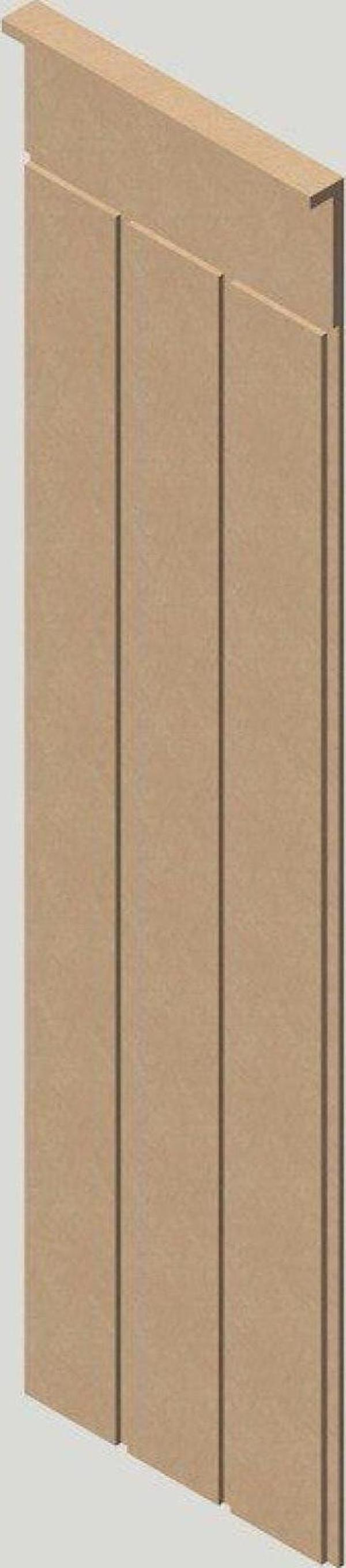 Rafhomestore Duvar Paneli 27Cm Genişlik X 105 Cm Ham Mdf Duvar Paneli ( 10 Mm Kalınlık ) - Image 1