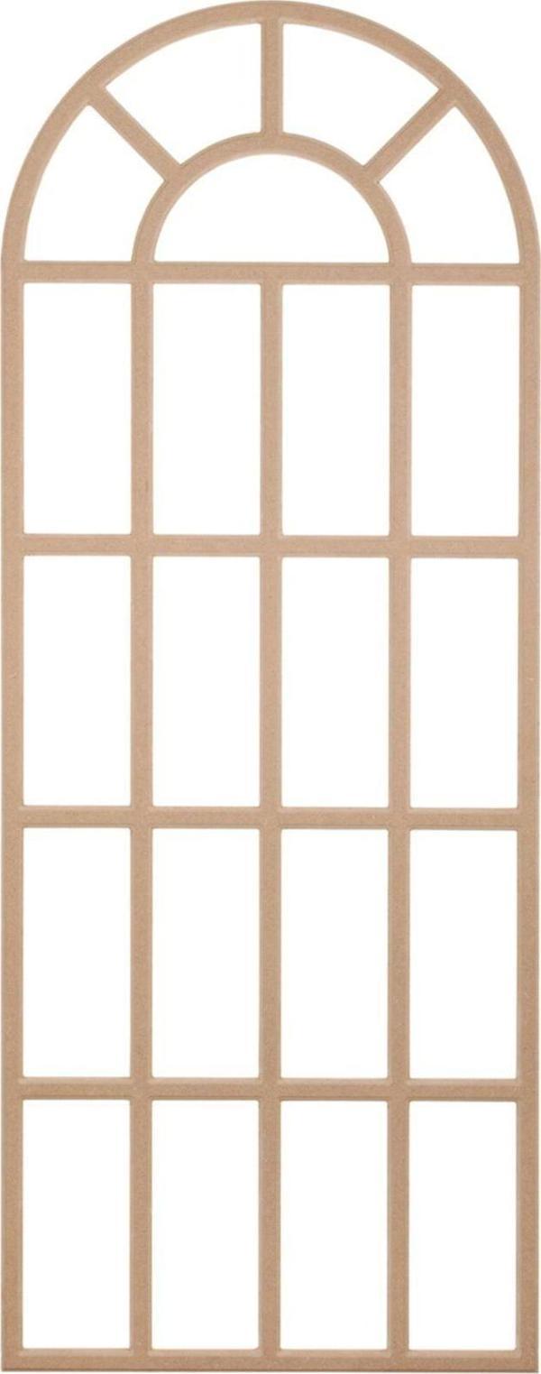 Rafhomestore Dekoratif C6 Uzun Çerceve ( 75X190 Cm ) Duvar Çerçeve Ham Mdf - Image 1