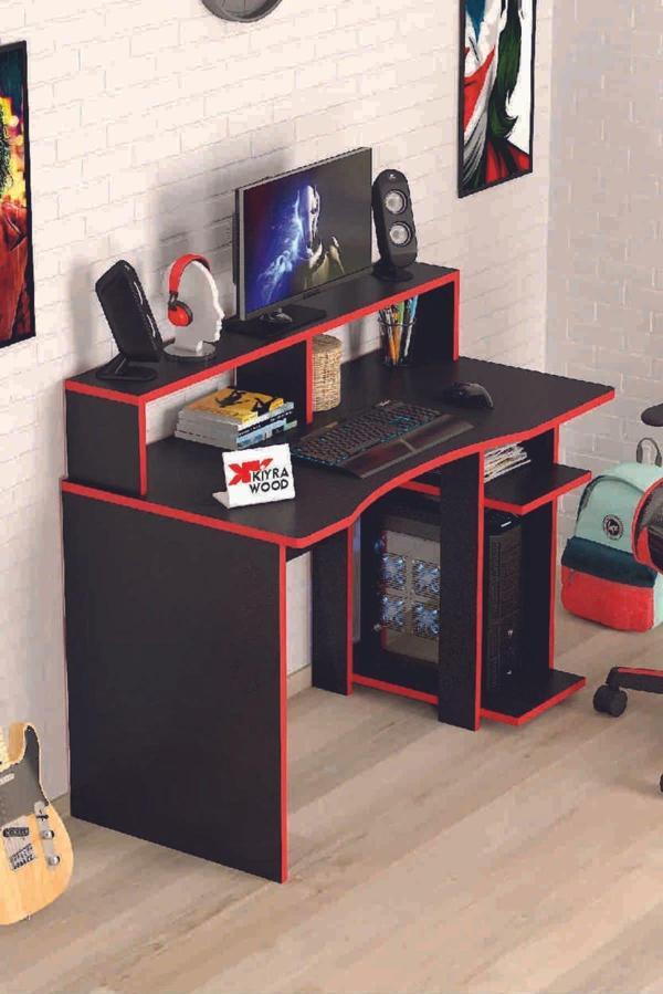 Kiyra Wood Oyuncu Masası Gamer Table 120X60 Cm - Image 1