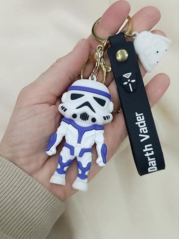 Silikon Anahtarlık Star Wars Darth Vader Çanta Süsü Aksesuar  - Image 1
