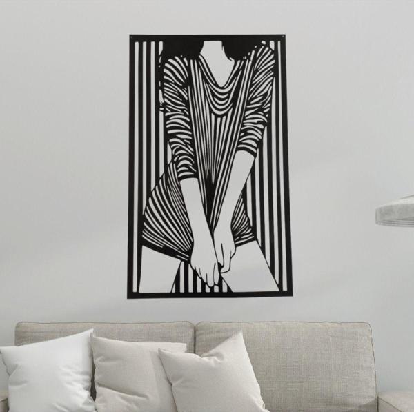 Nfsdızayn Marilyn Monroe Lazer Kesim Metal Tablo - Image 1