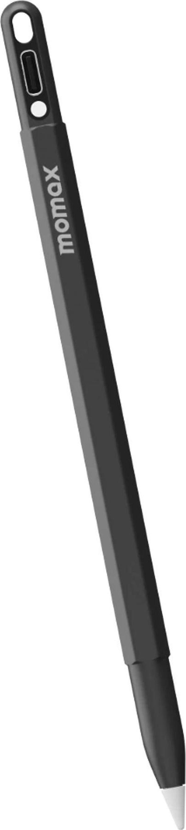 Momax TP10B Mag Link Manyetik Aktif Stylus Pen Tablet Telefon Çizim&Yazı Kalemi Siyah - Image 1