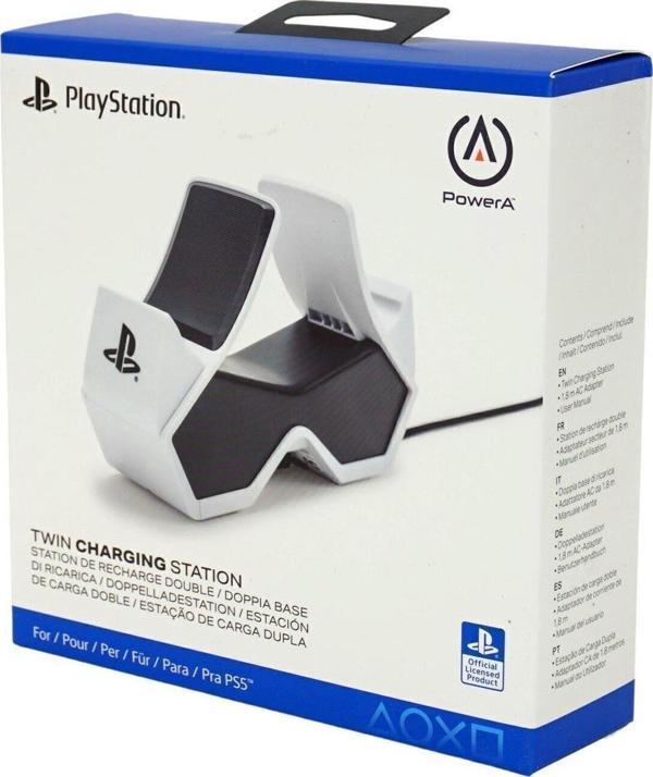 PS5 DualSense Şarj İstasyonu Dock Lisanslı Twin Charging Station - Image 1