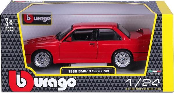 Bburago 1988 BMW 3 Series M3 Kırmızı - Image 1