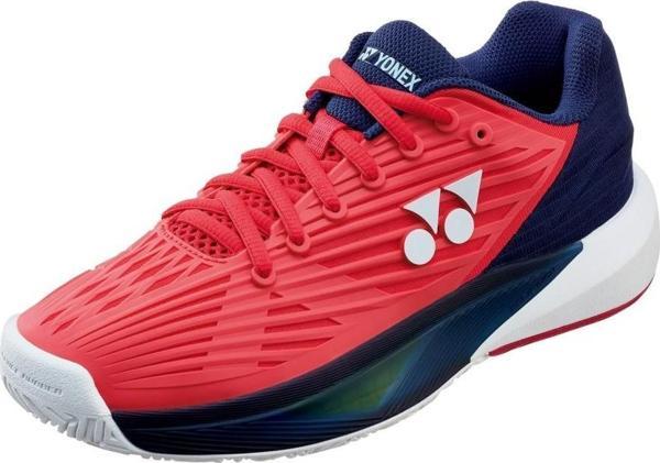 Yonex Power Cushion Eclipsion 5 Kırmızı Lacivert All Court Kort Kadın Tenis Ayakkabısı - Image 1