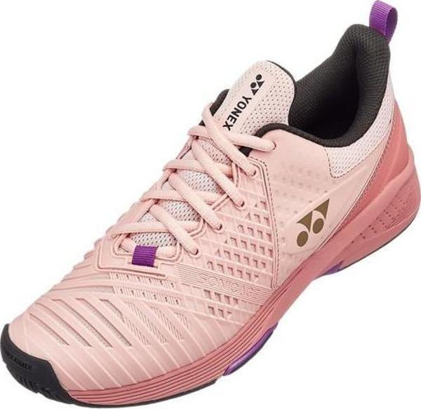 Yonex Sonicage 3 Toprak Kort Açık Pembe Kadın Tenis Ayakkabısı - Image 1