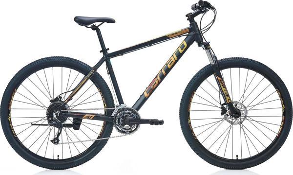 Carraro Force 970C HD Fren Cues 18 Vites 29 Jant Dağ Bisikleti Siyah Altın Bakır Kırmızı 44 Kadro - Image 1
