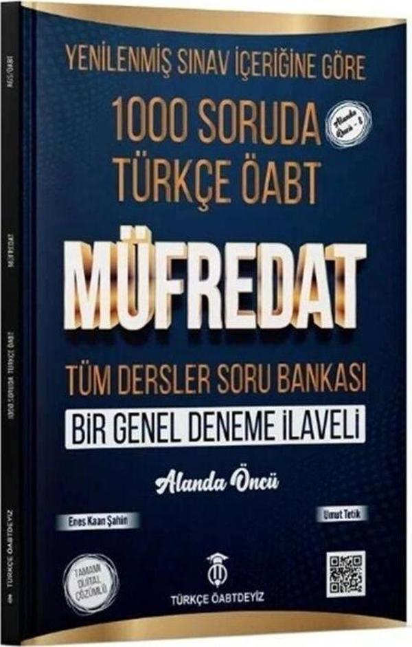 ÖABT Türkçe Öğretmenliği Müfredat Soru Bankası Türkçe Öabtdeyiz - İndeks Akademi Yayıncılık - Image 1