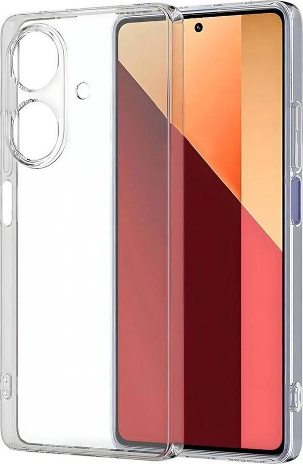 Realme Note 60 Kılıf Kamera Korumalı Silikon Şeffaf Kapak - Image 1