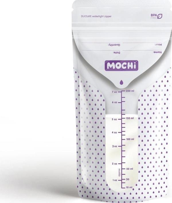 Mochi Anne Sütü Saklama Poşeti 25 Adet 200Ml - Image 1