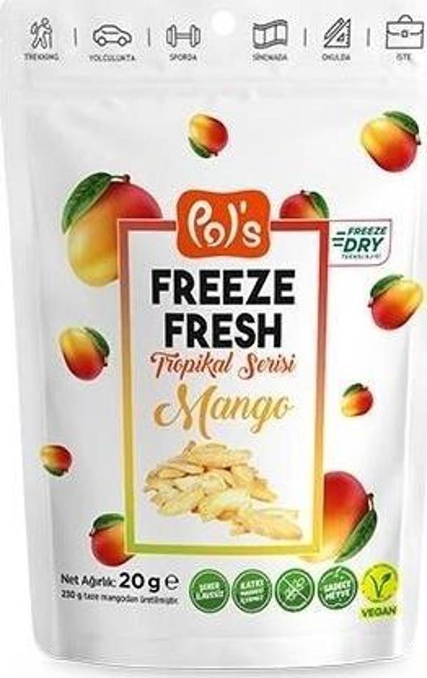 Nessiworld Pol’s Freeze Fresh Mango 20 g - Image 1