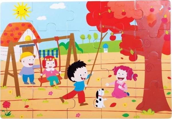 Cs-1277 Sonbahar  Ahşap Yer Puzzle - Image 1
