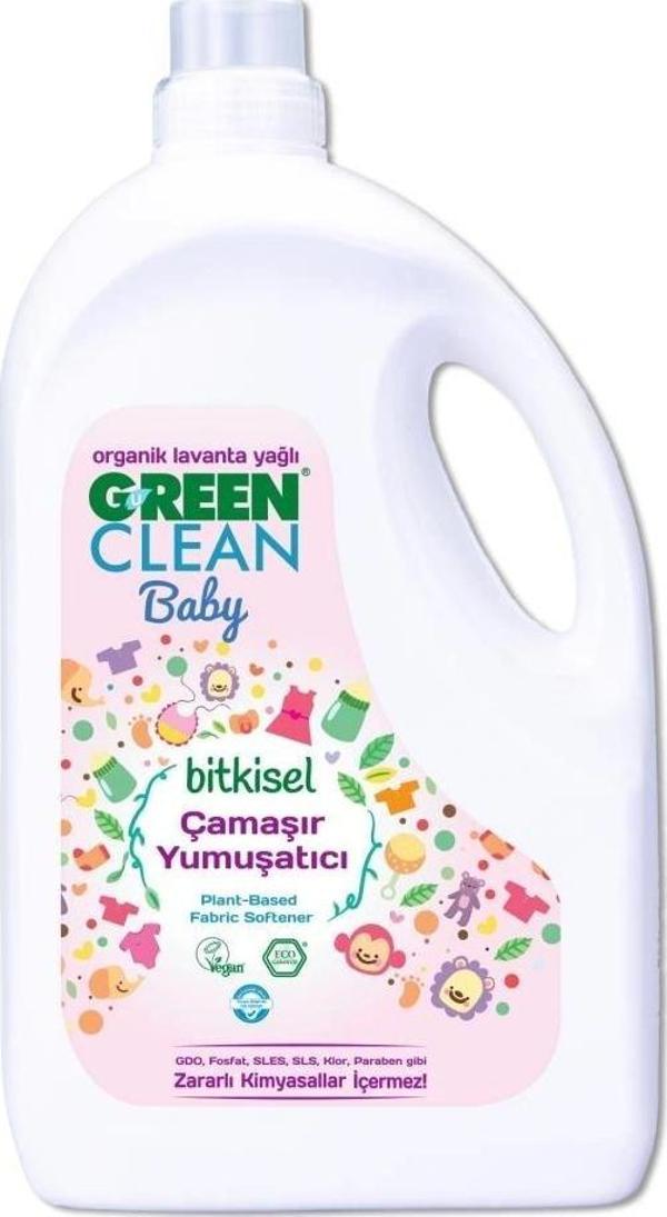 Green Clean Baby Bitkisel Çamaşır Yumuşatıcı 2750 Ml - Image 1