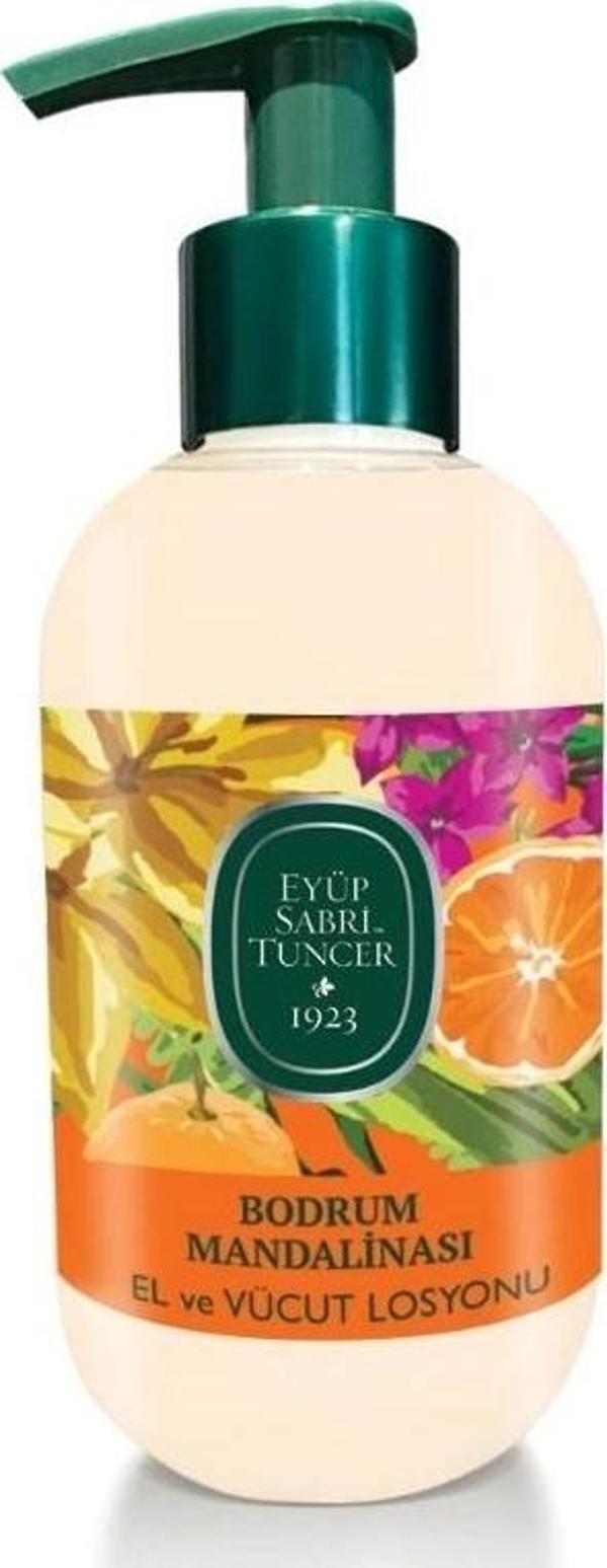 Eyüp Sabri Tuncer Doğal Zeytinyağlı El Ve Vücut Losyonu 280Ml Bodrum Mandalinası - Image 1