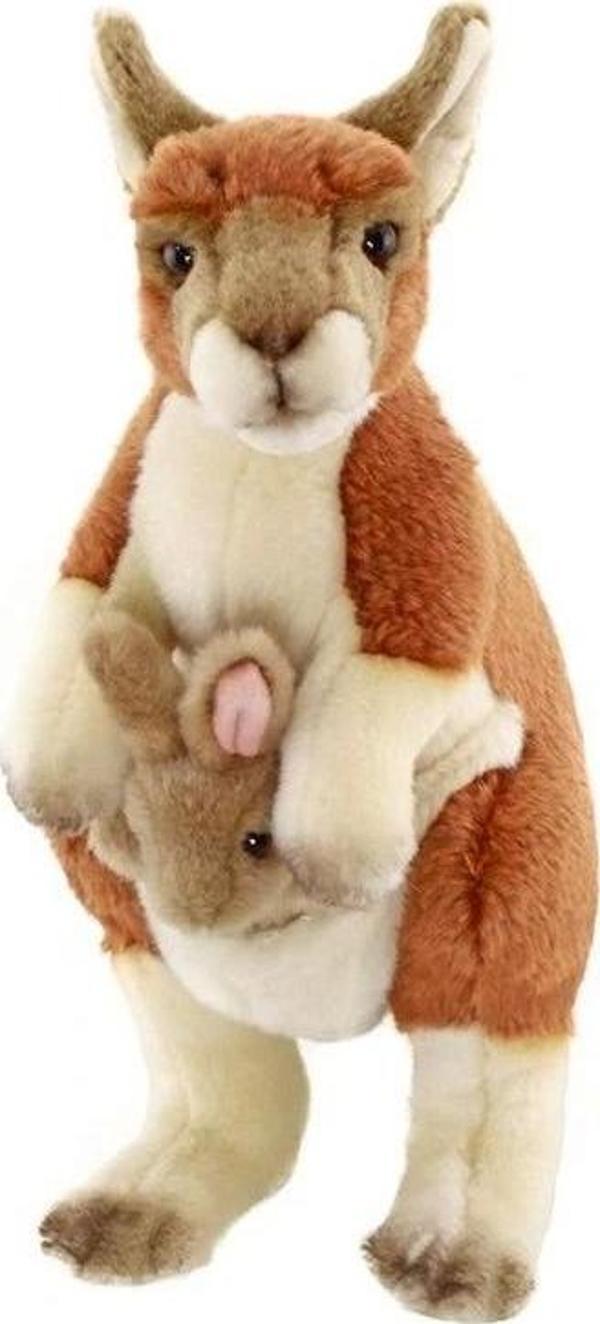 28Cm Ayakta Bebekli Kanguru - Image 1