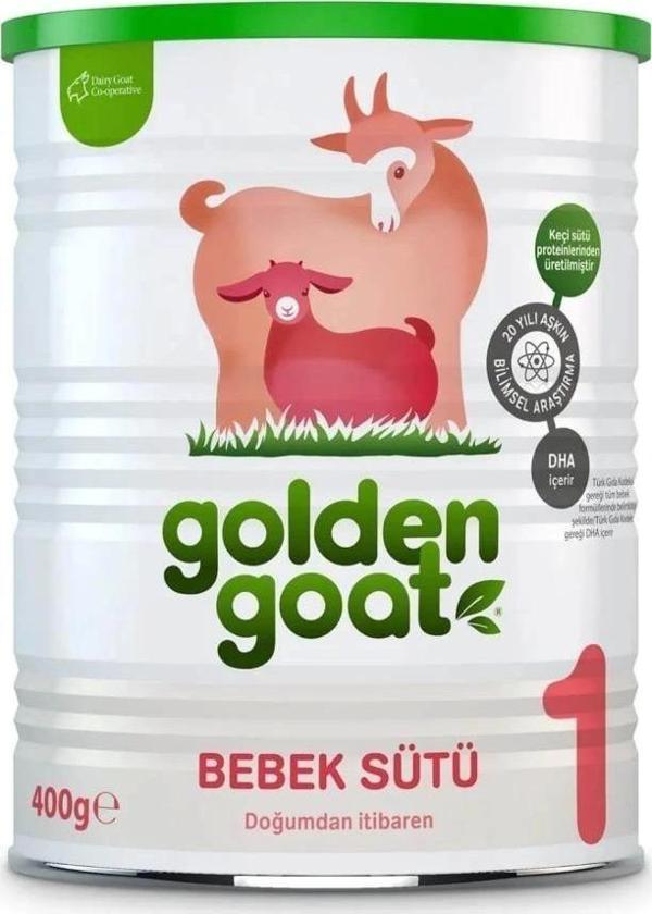Nessiworld Golden Goat 1 Keçi Sütlü Bebek Sütü 0-6 Ay 400 Gr - Image 1
