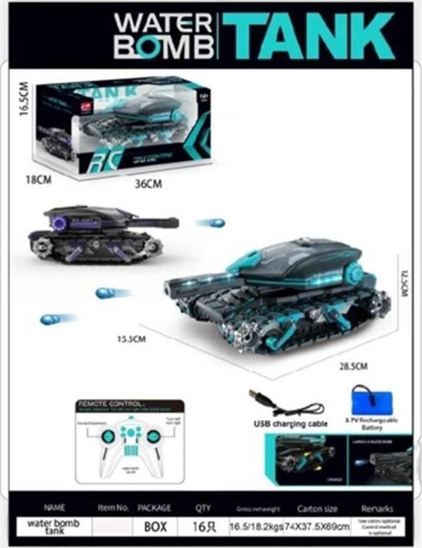 Hd5011 2 4G Su Atan Tank -Gepettoys - Image 1