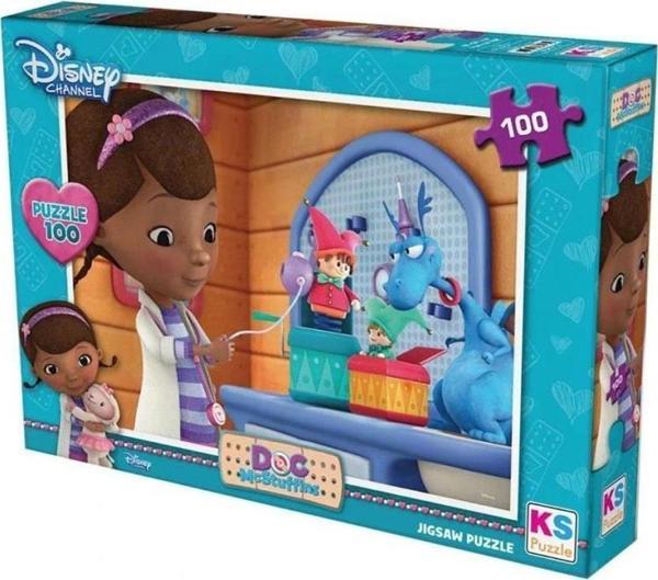DOC714 Doc McStuffins 100 Parça Puzzle -KS Puzzle - Image 1