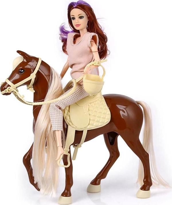 Jasmine Atlı Bebek Kahve-Bej - Image 1