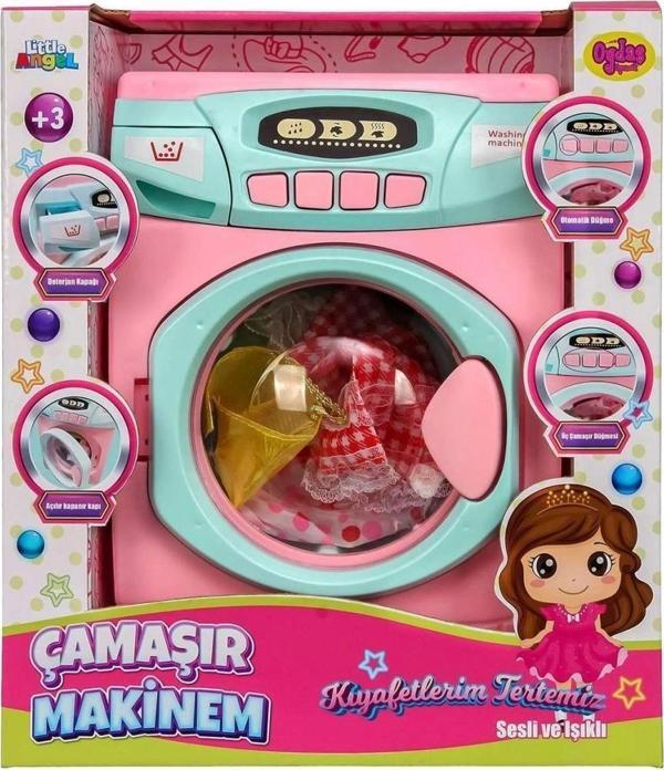 Pilli Büyük Boy Çamaşır Makinesi 02608 - Image 1