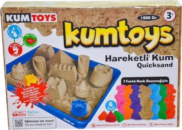 5329 Kumtoys, Hareketli Kum Seti 1000 gr / +3 yaş - Image 1