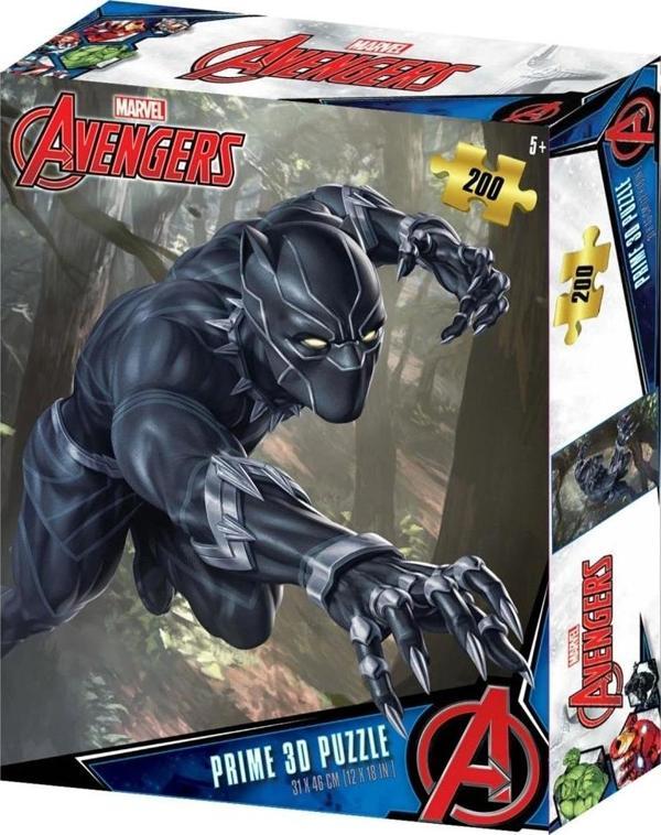 Prime 3D - Wakanda Forever 200 Parça Puzzle 33062 - Image 1