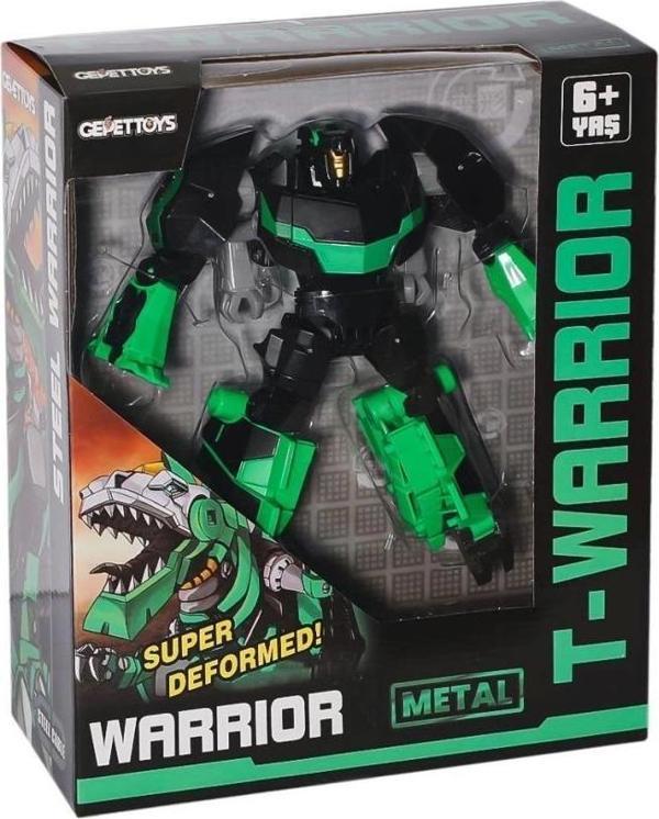 Lj1653 Metal Gövdeli Dönüşebilen Robot -Gepettoys - Image 1