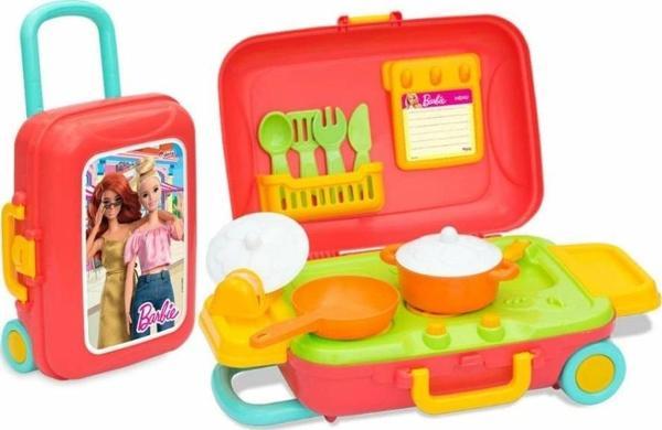 03478 Barbie Mutfak Set Bavulum - Image 1