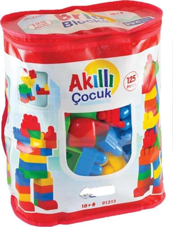 01313 Akıllı Çocuk Blokları 125 Parça - Image 1