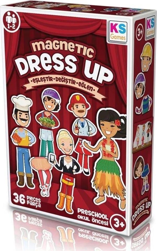 Md174 Ks, Magnetic Dress Up - Eşleştir・Değiştir・Eğlen / +3 Yaş - Image 1