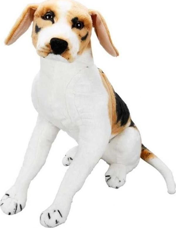 01409 Oturan Beagle Köpek Peluş 68 Cm - Image 1