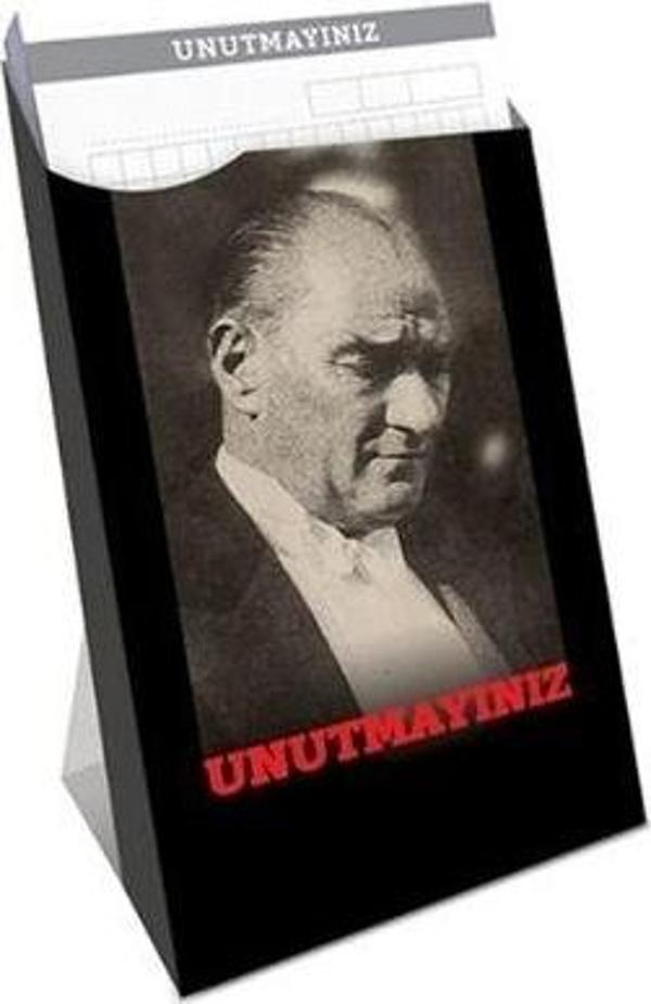 Atatürk Unutmayınız Kartı Kutulu 8,5x14 60 Yaprak Çizgili+Kareli (3426) Gıpta - Image 1