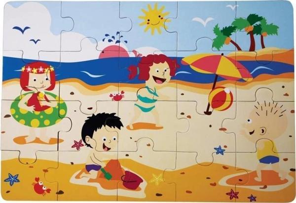 Cs-1282 Yaz  Ahşap Yer Puzzle - Image 1