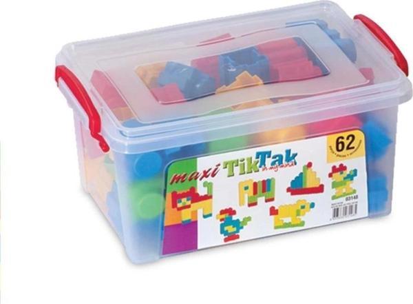 03148 Maxi Ti̇K Tak  Küçük Box 62 Parça - Image 1