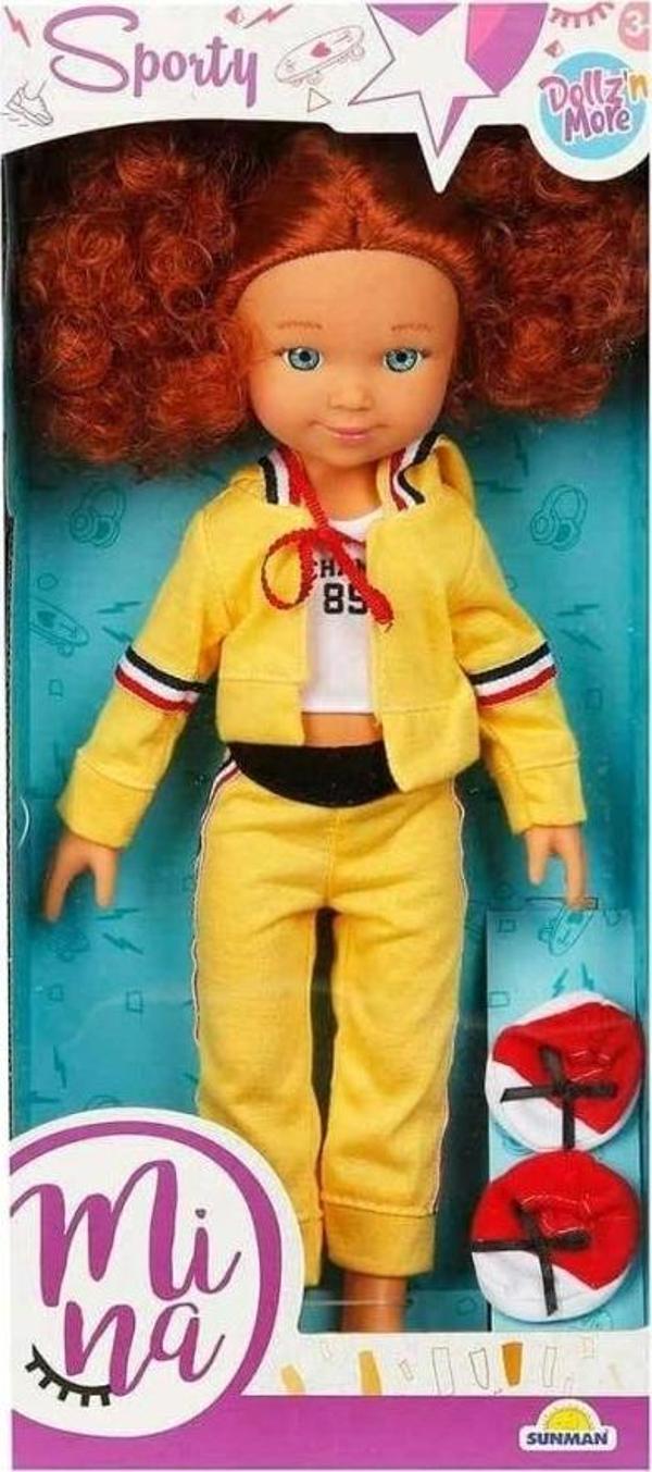 30041 Mina Sporty Bebek 35 Cm  -Sunman - Image 1