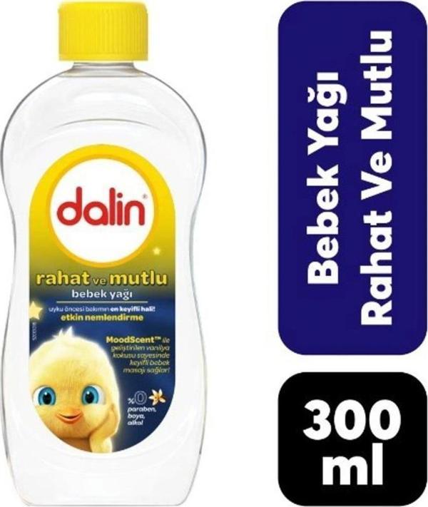 Dalin Rahat Ve Mutlu Bebek Yağı 300 Ml - Image 1