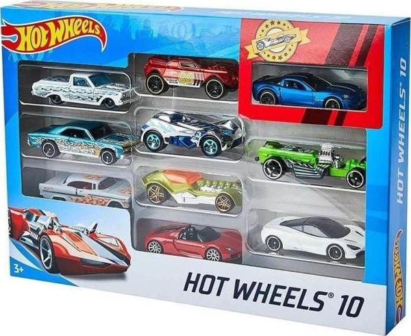 Hot Wheels Araba Seti 10Lu 54886 - Image 1