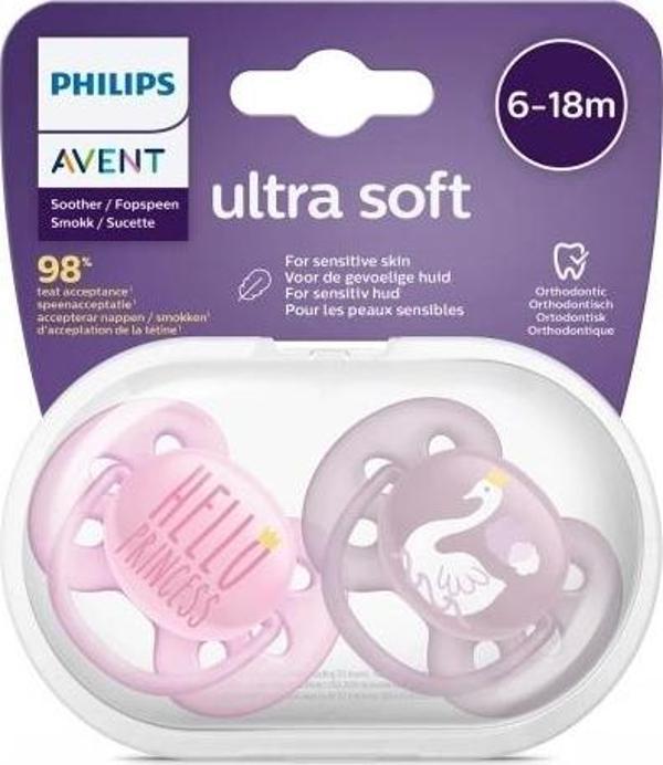 Avent Ultra Soft Emzik 6-18 Ay Kız - Image 1