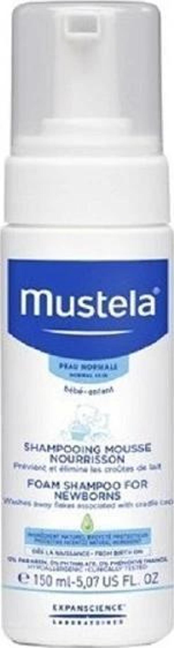 Mustela Yeni Doğan Konak Önleyici Köpük Şampuan 150 Ml - Image 1