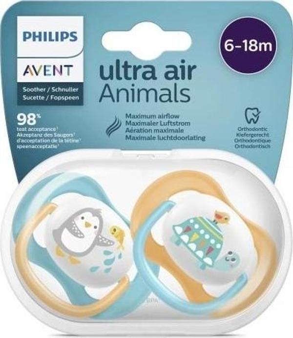 Avent Ultra Air Emzik 6-18 Ay Erkek - Image 1